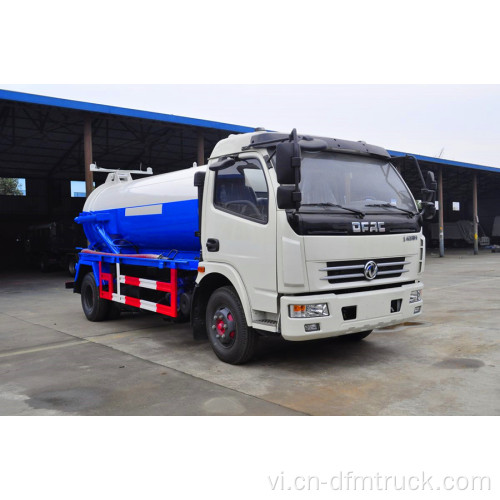 Xe tải hút nước thải chân không khung gầm Dongfeng